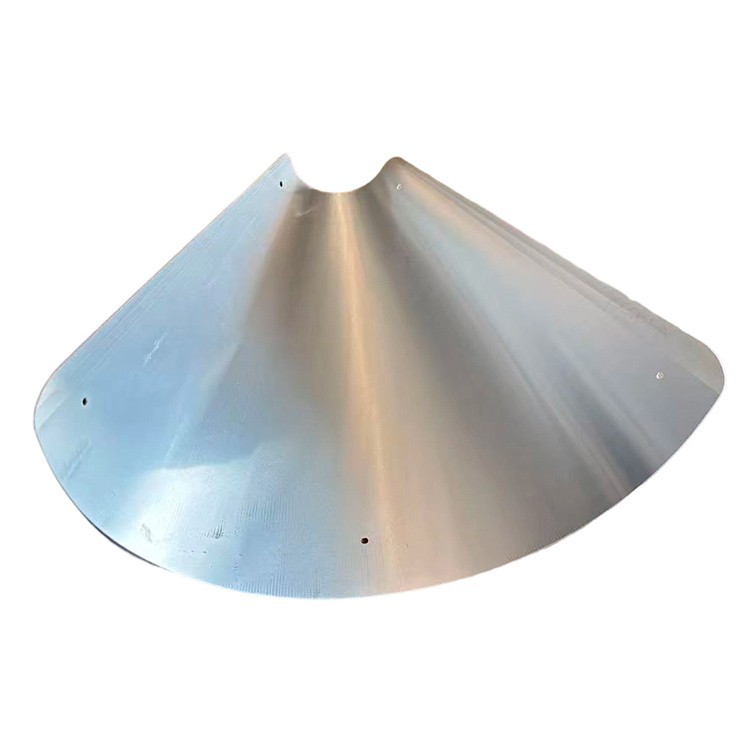 Bent Aluminum Housings For Street Light Support Parts high quality