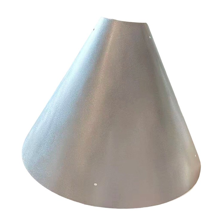 Bent Aluminum Housings For Street Light Support Parts